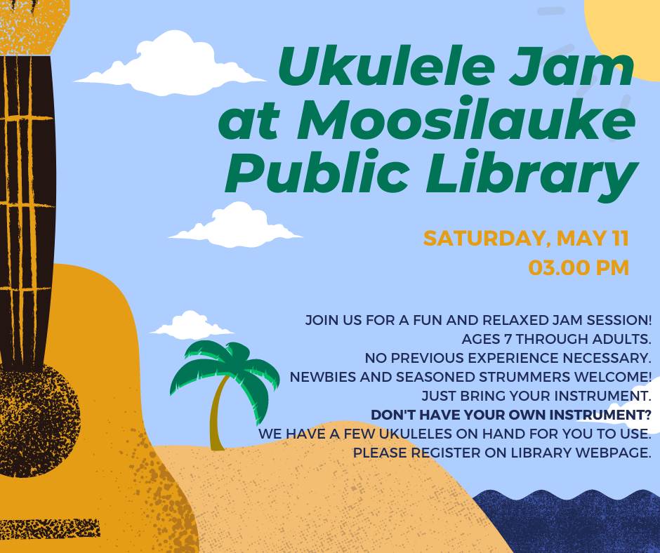 Ukulele Jam at the Library